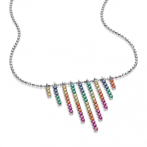Collana in Argento con zirconi